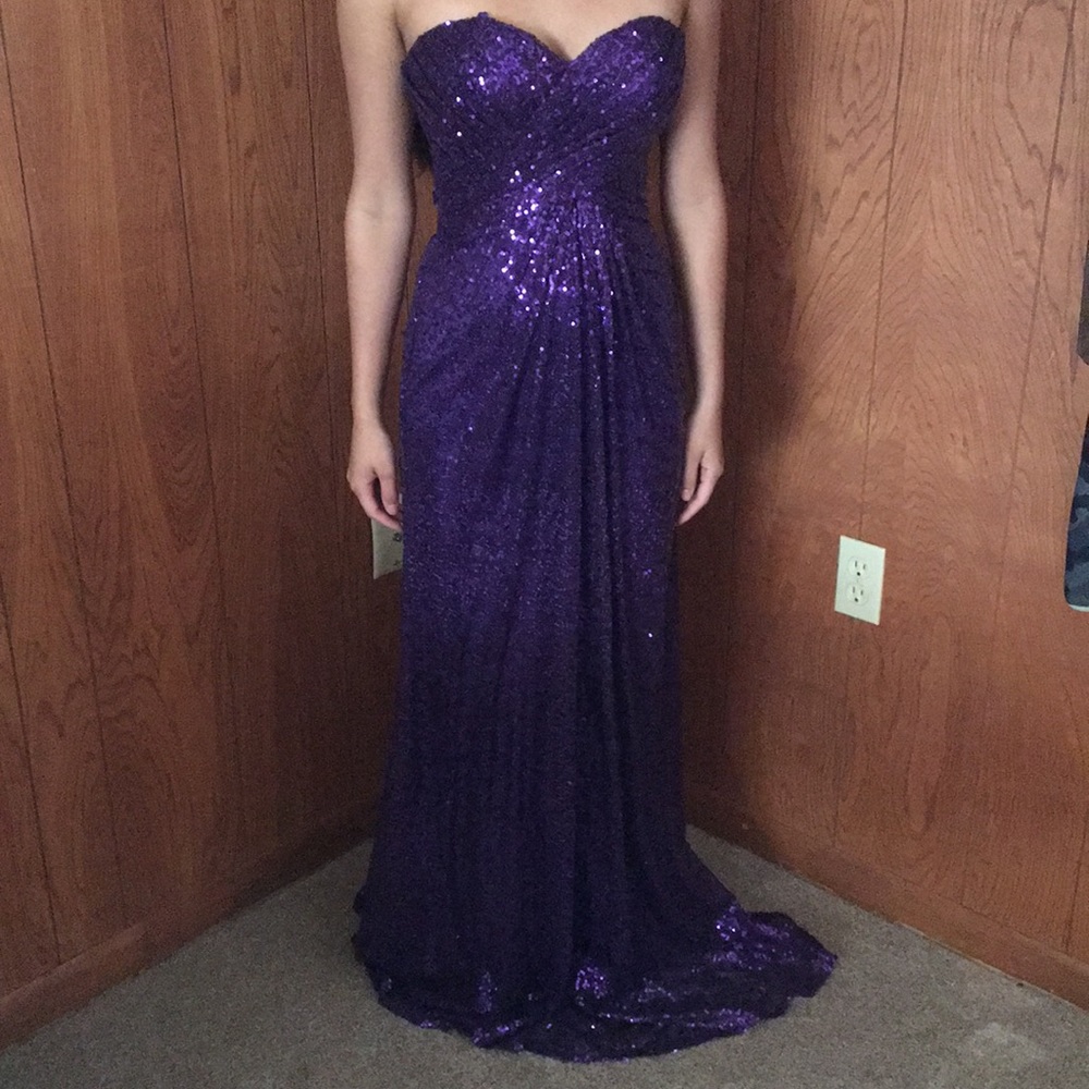 Prom dress sequins